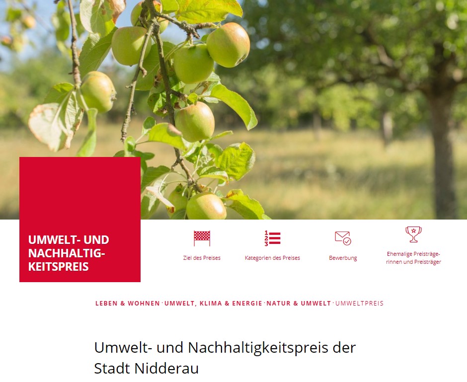 Bis zu 250€ Preisgeld für die nachhaltigsten Nidderauer / Nidderauerinnen